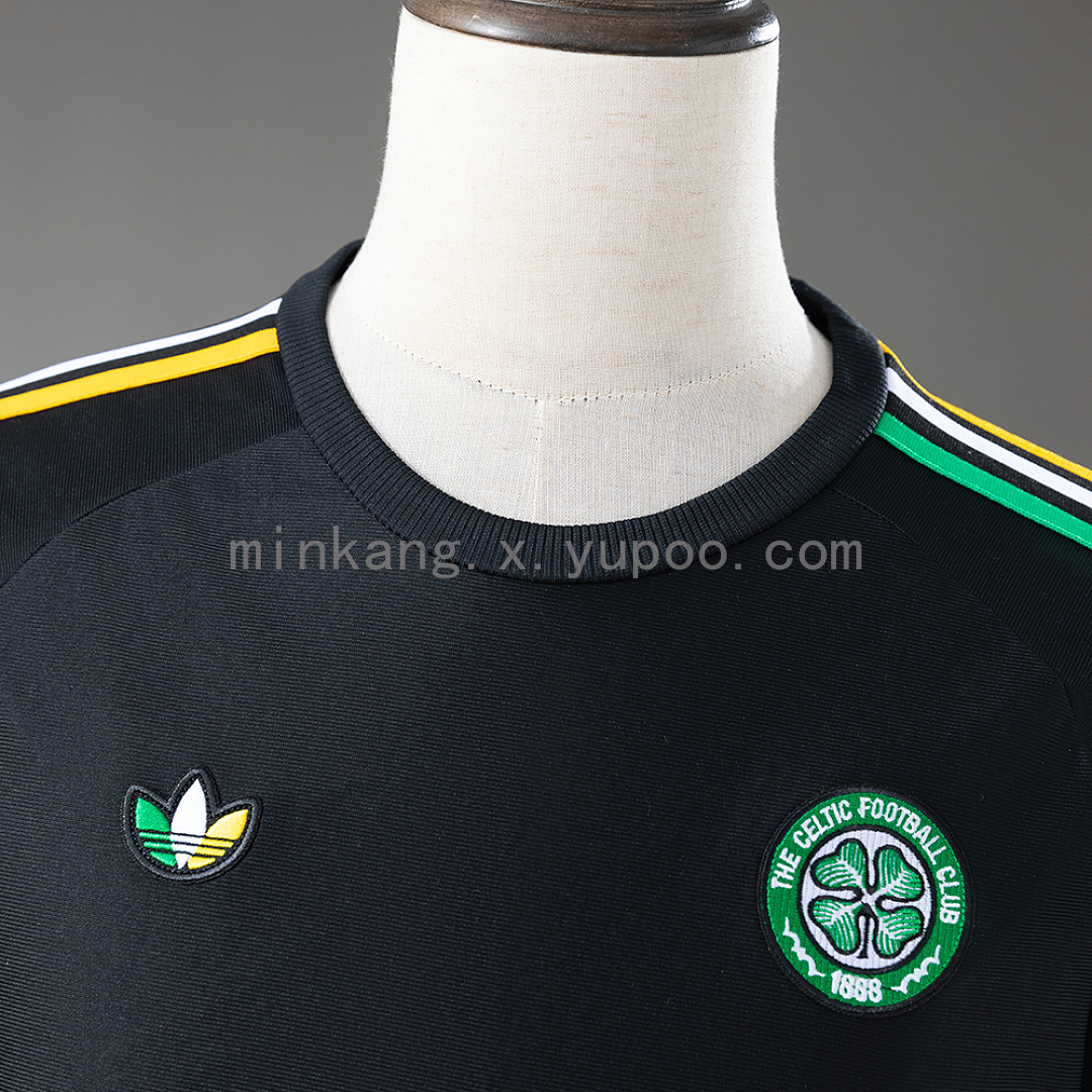 Celtic Terrace Icons T-Shirt Black S-XXL 7