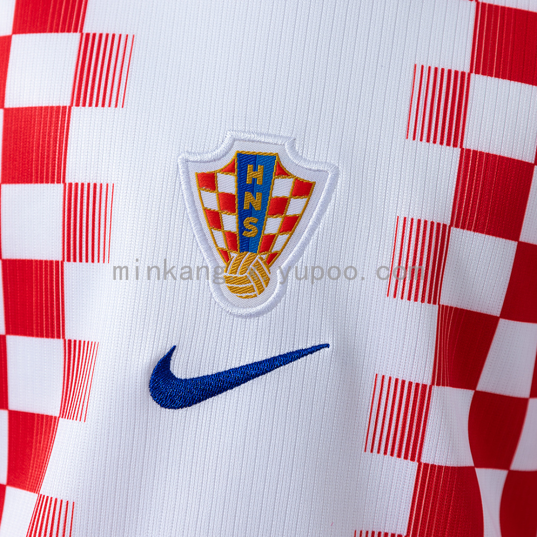 Croatia 2026 Home Kids Kit Jersey Size 16-28 7