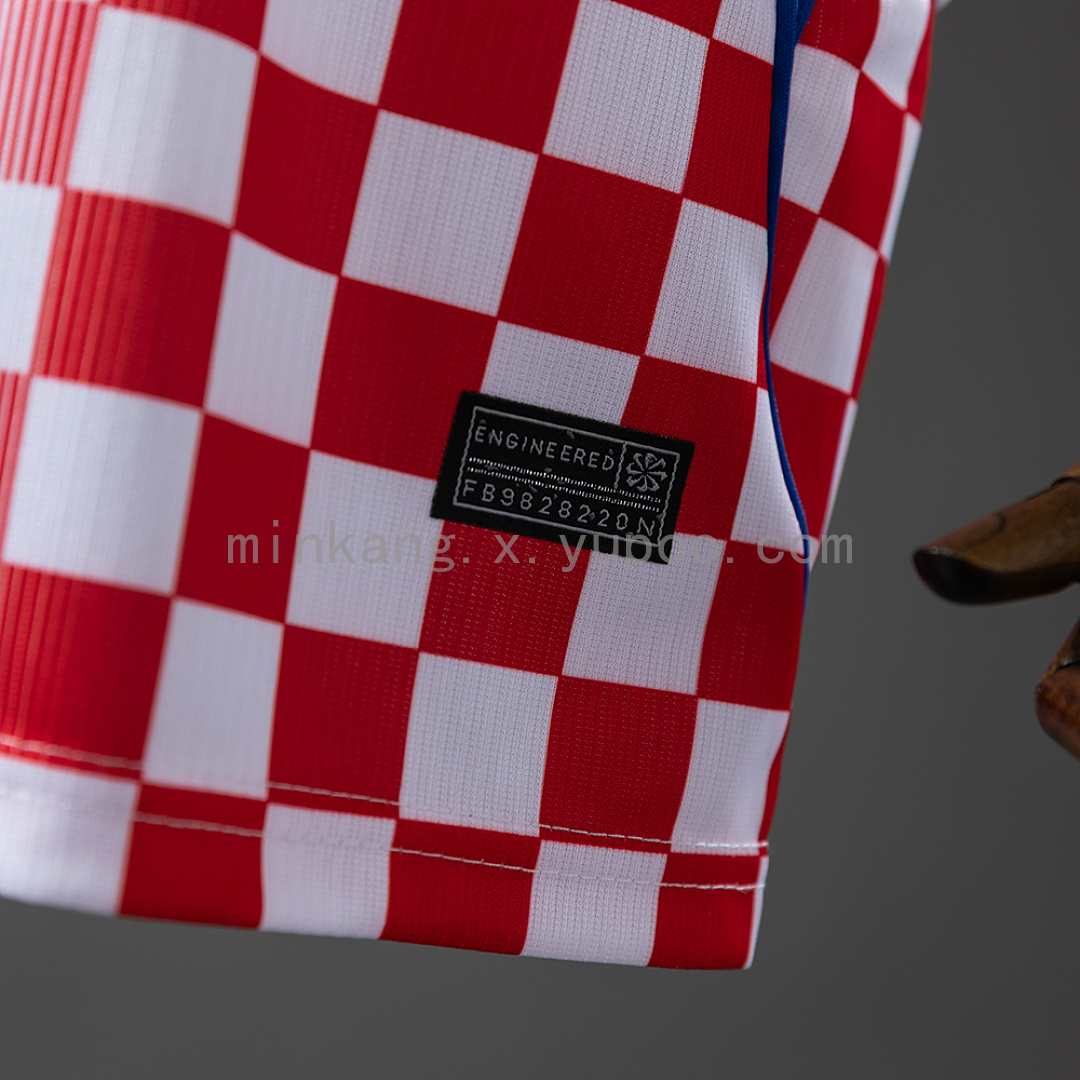 Croatia 2026 Home Kids Kit Jersey Size 16-28 9