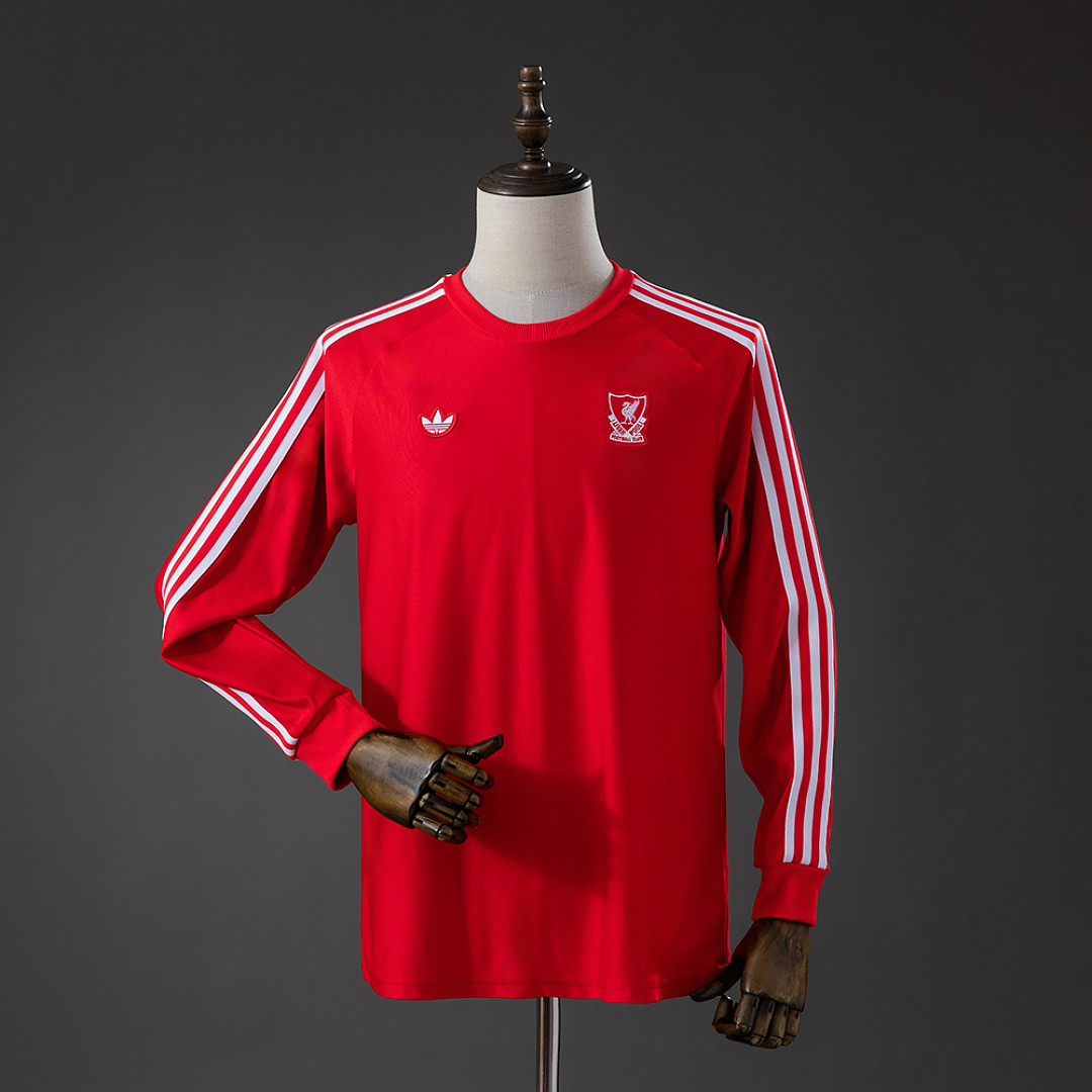 LFC Terrace Icons Long Sleeve T-Shirt Red S-XXL 2