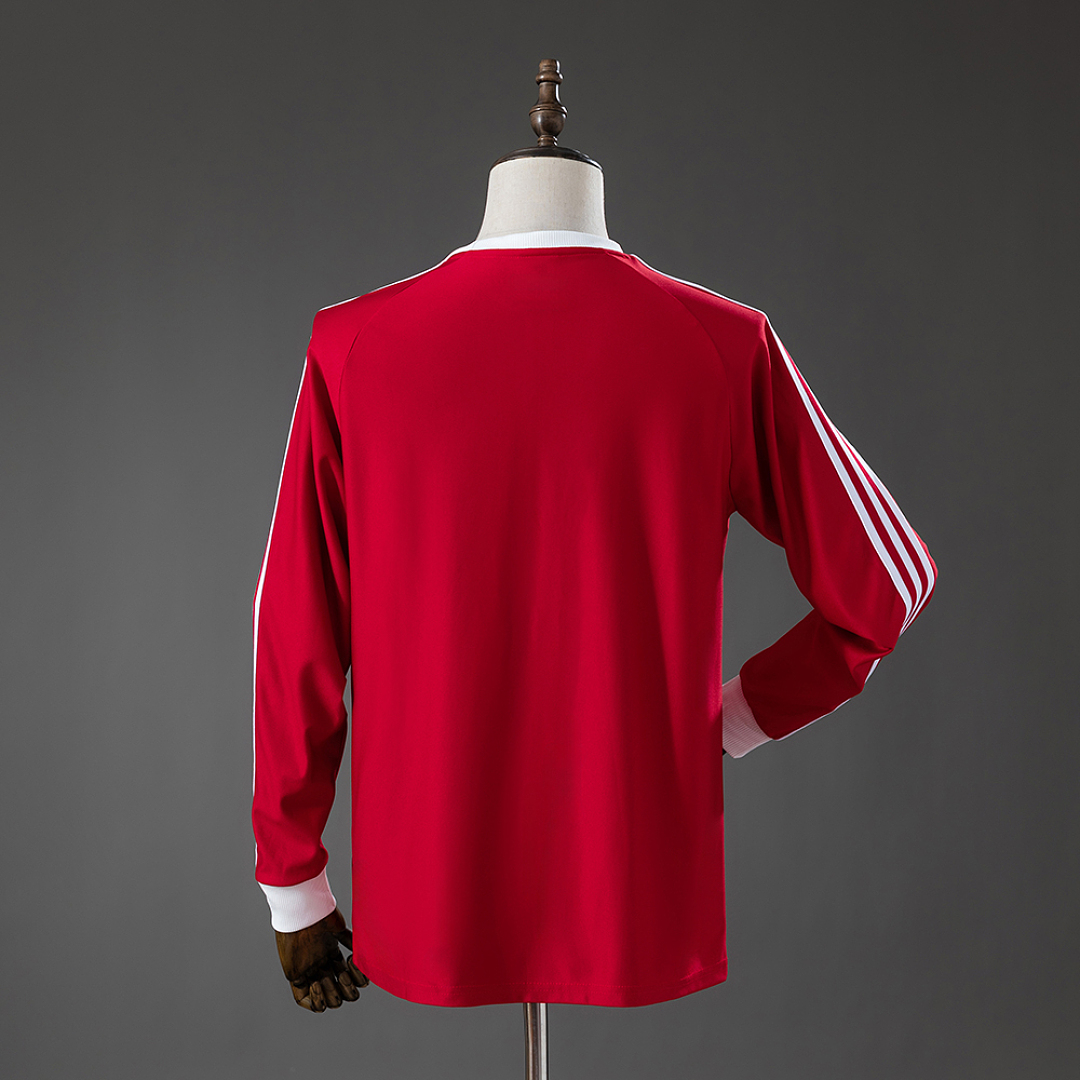 M-U Terrace Icons Long Sleeve T-Shirt Red S-XXL 2
