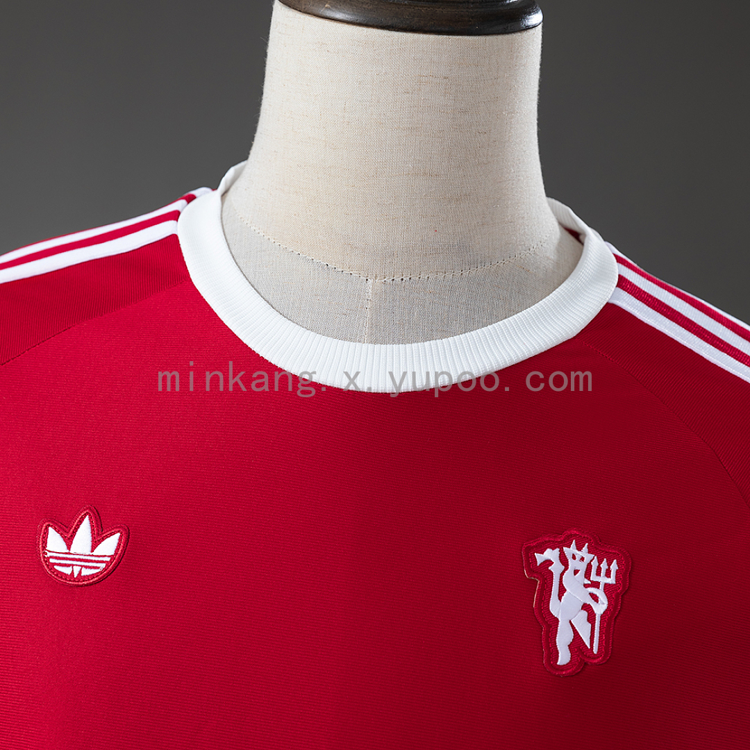 M-U Terrace Icons Long Sleeve T-Shirt Red S-XXL 7