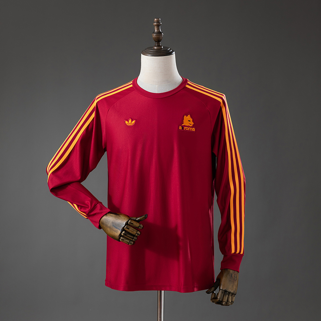 Roma Terrace Icons Long Sleeve T-Shirt Red S-XXL 3