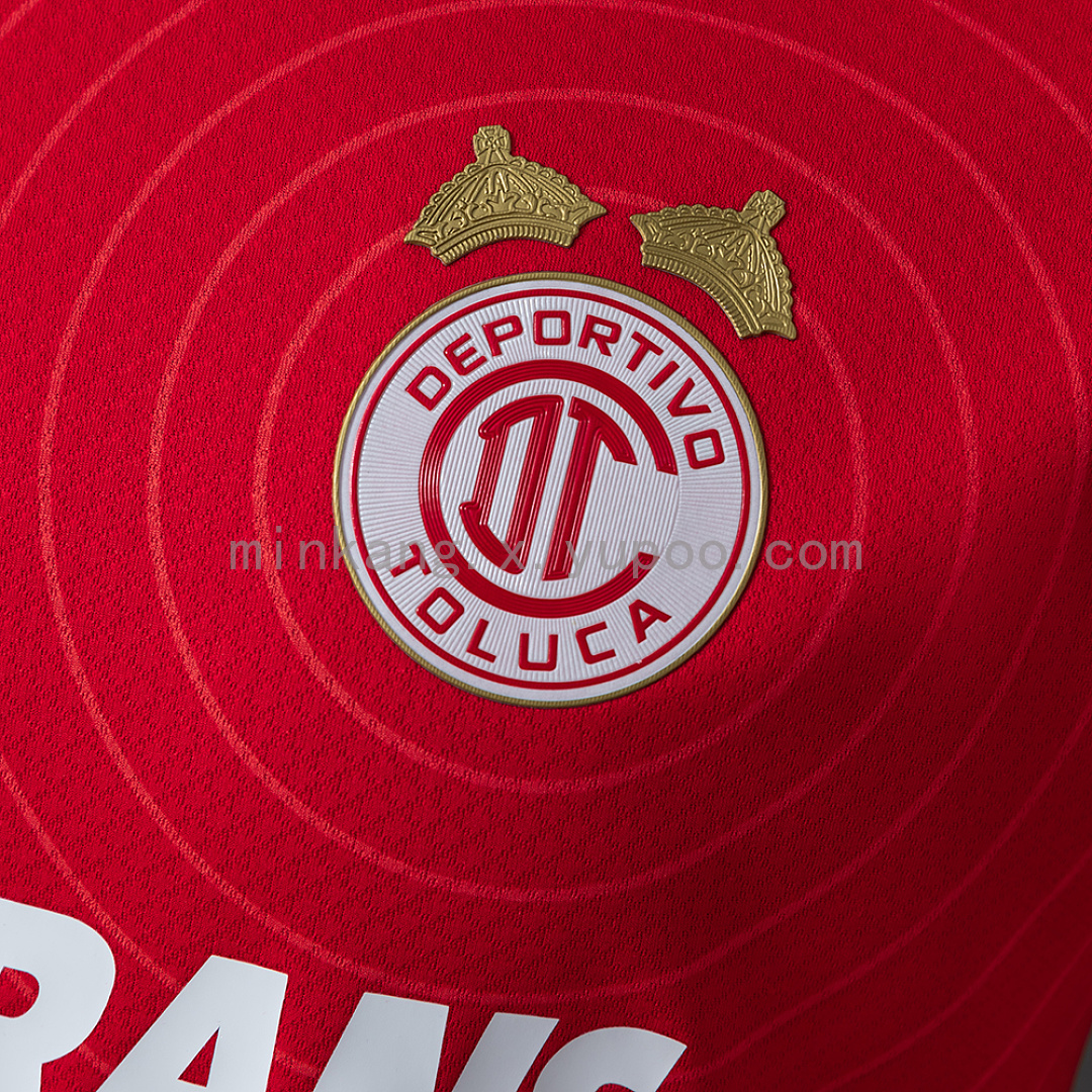 Deportivo Toluca 26/27 Home Player Version Jersey S-XXL 10