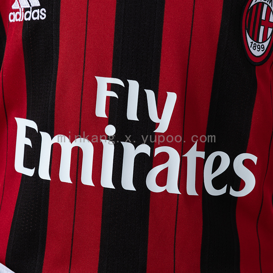 AC Milan 13/14 Home Retro Kids Kit Jersey Size 16-28 9