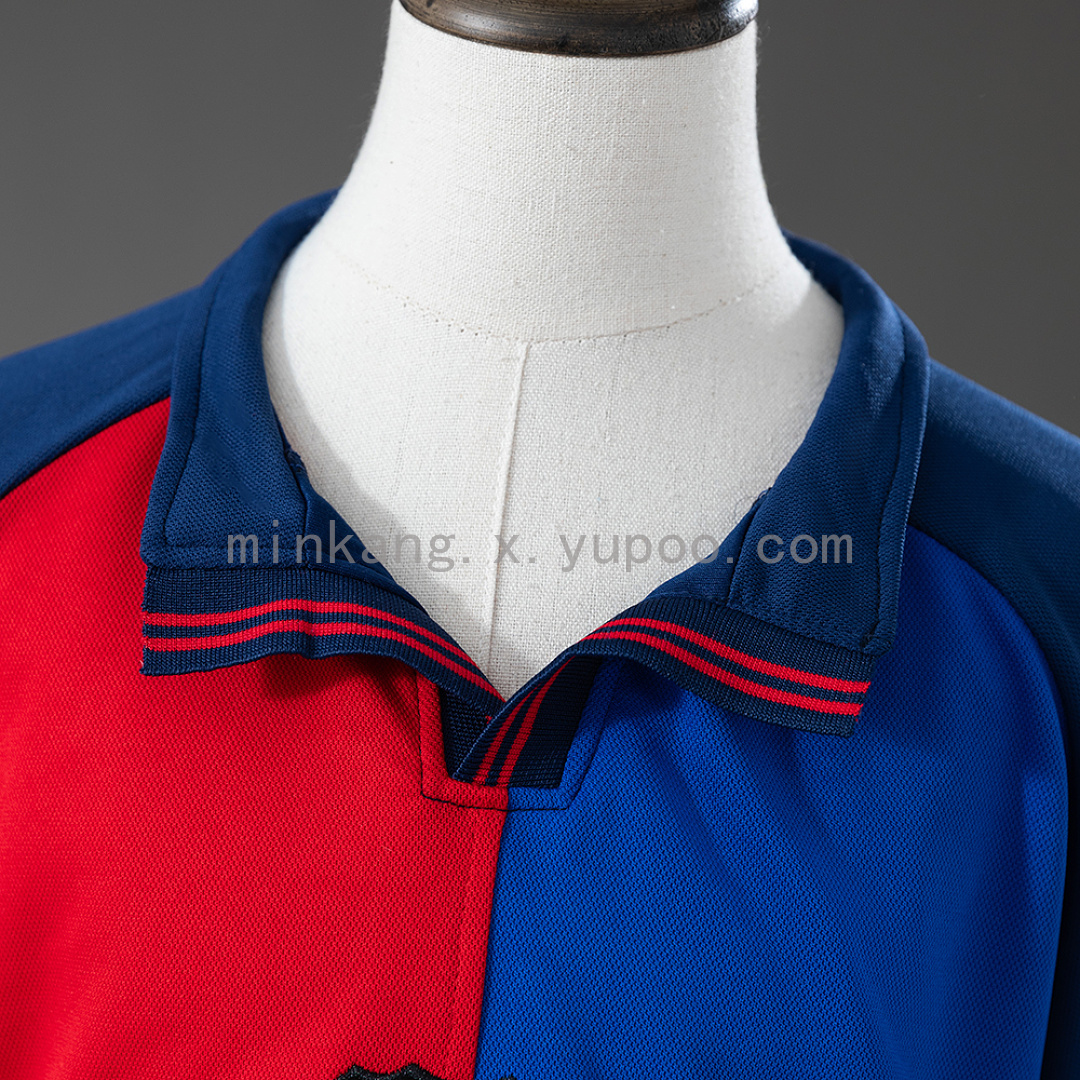 Barcelona 100th Anniversary Retro Kids Kit Jersey Size 16-28 8