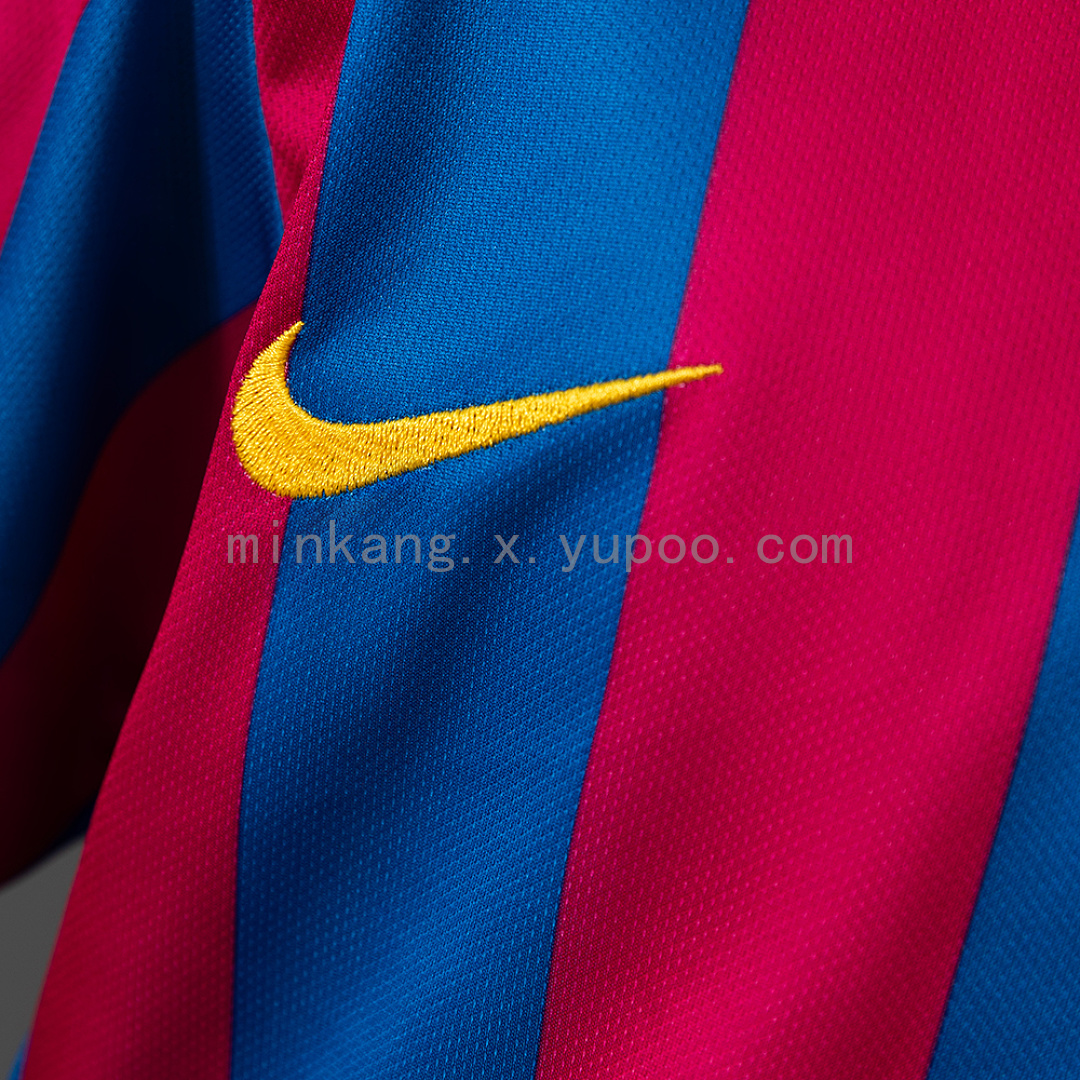 Barcelona 05/06 Home (League Edition) Retro Kids Kit Jersey SIZE 16-28 7