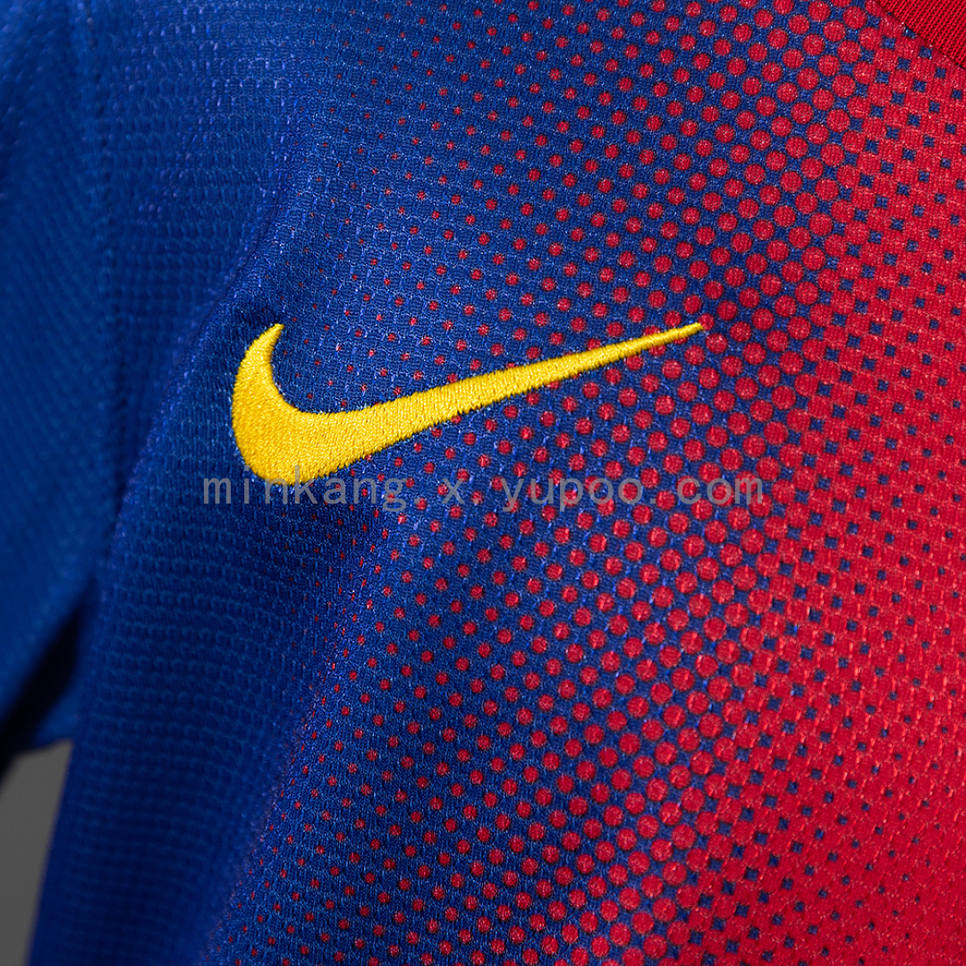 Barcelona 12/13 Home Retro Kids Kit Jersey Size 16-28 7