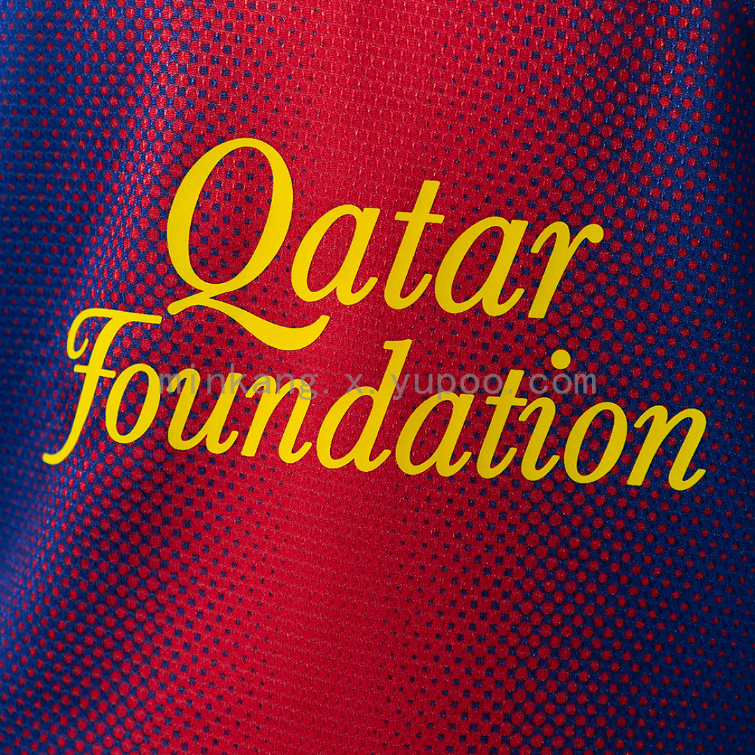 Barcelona 12/13 Home Retro Kids Kit Jersey Size 16-28 9