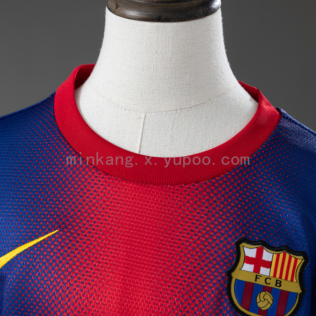 Barcelona 12/13 Home Retro Kids Kit Jersey Size 16-28 10