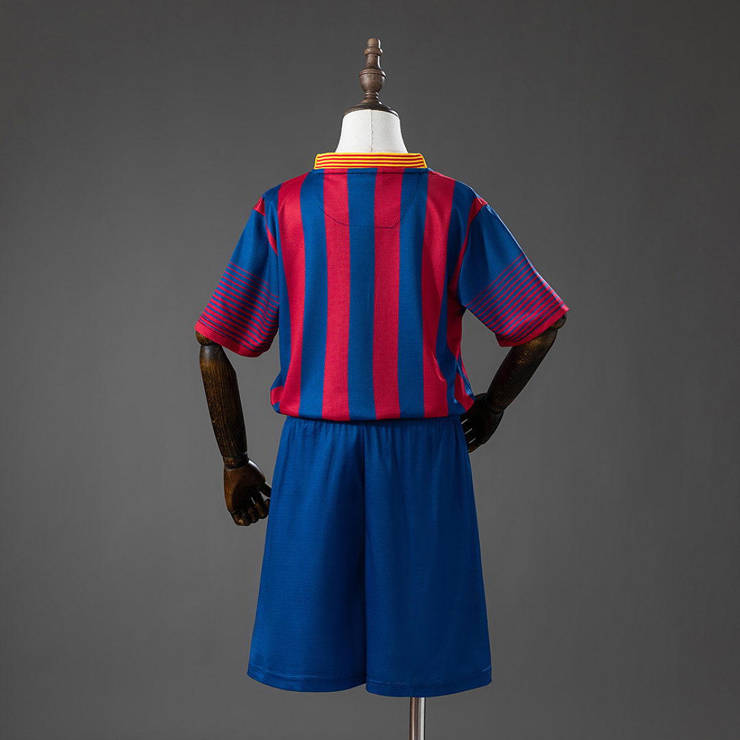 Barcelona 13/14 Home Retro Kids Kit Jersey Size 16-28 2