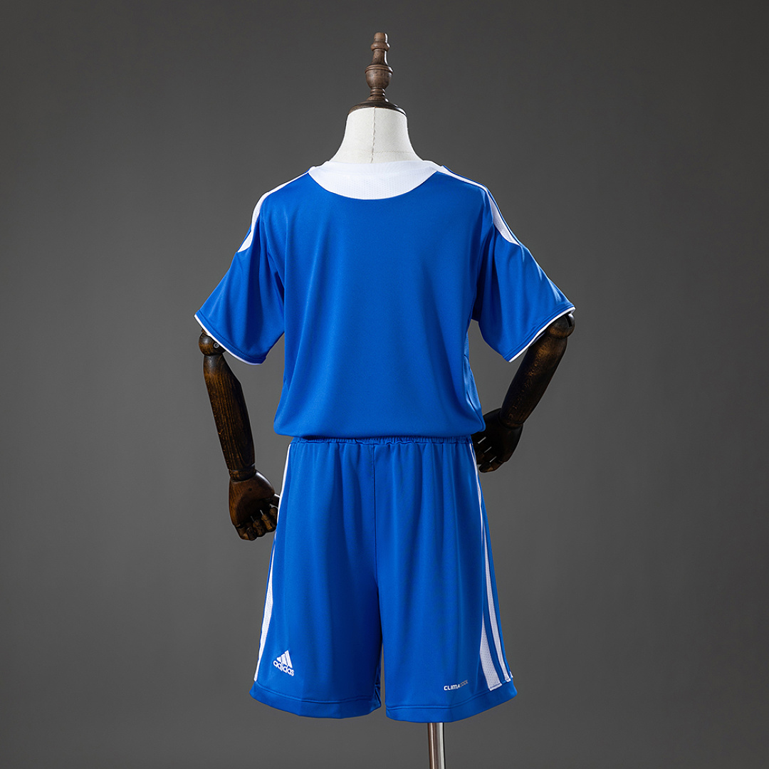 Chelsea 11/12 Home (UEFA Champions League) Retro Kids Kit Jersey Size 16-28 2