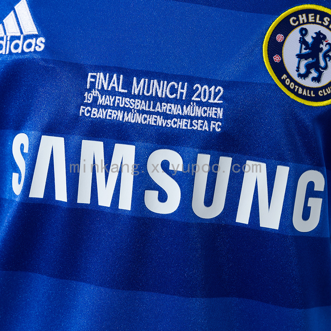 Chelsea 11/12 Home (UEFA Champions League) Retro Kids Kit Jersey Size 16-28 9