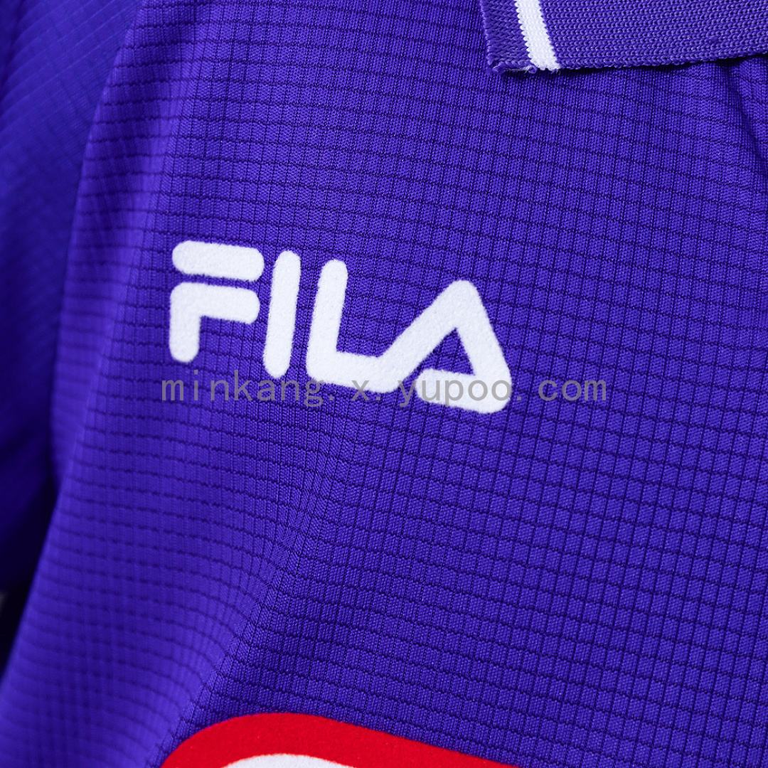 Fiorentina 98/99 Home Retro Kids Kit Jersey Size 16-28 7