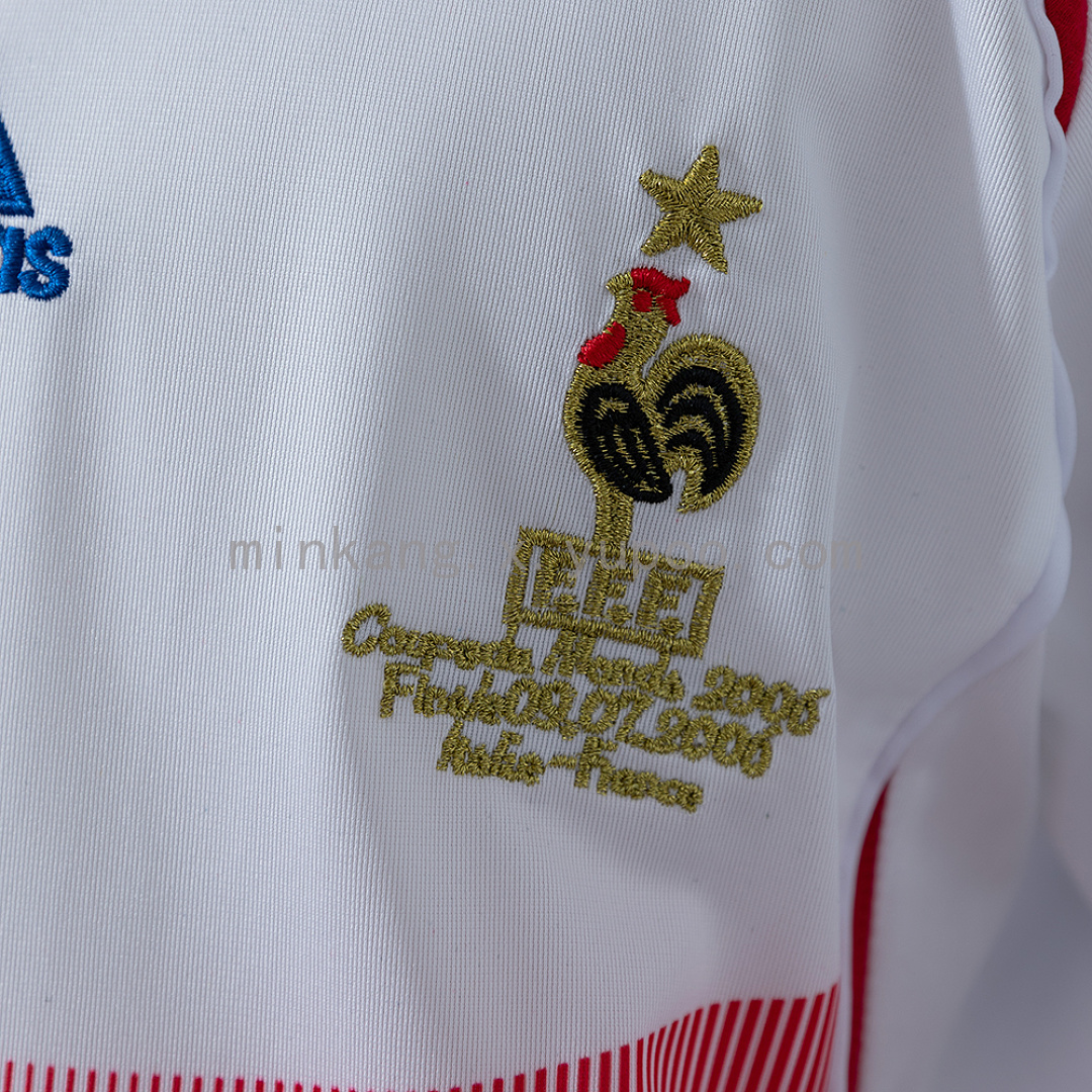 France 2006 Home Retro Kids Kit Jersey SIZE 16-28 7