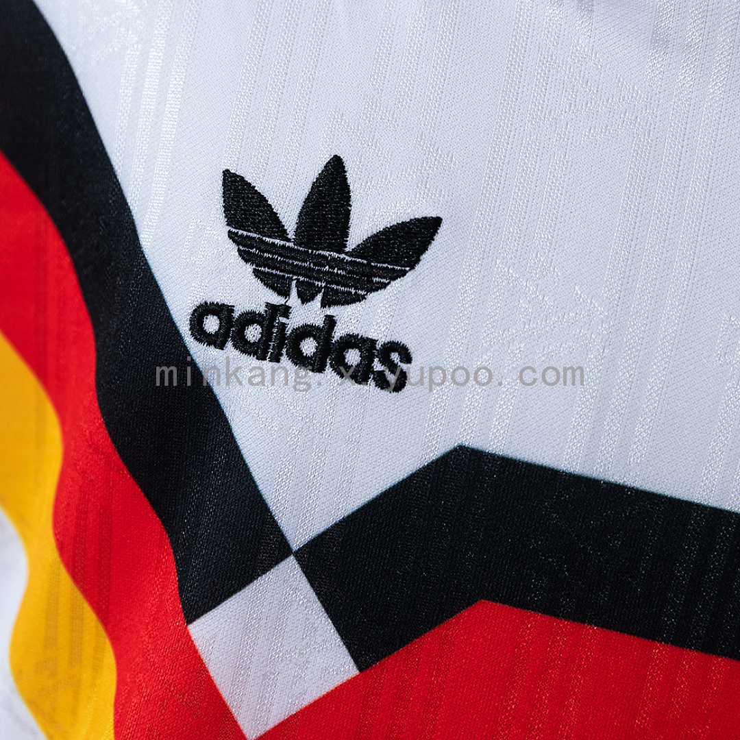 Germany 1990 Home Retro Kids Kit Jersey Size 16-28 7