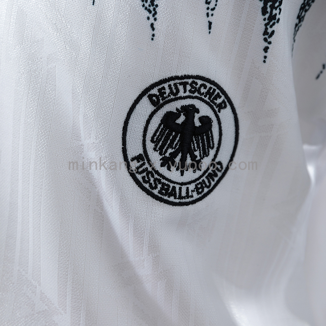 Germany 1994 Home Retro Kids Kit Jersey SIZE 16-28 8