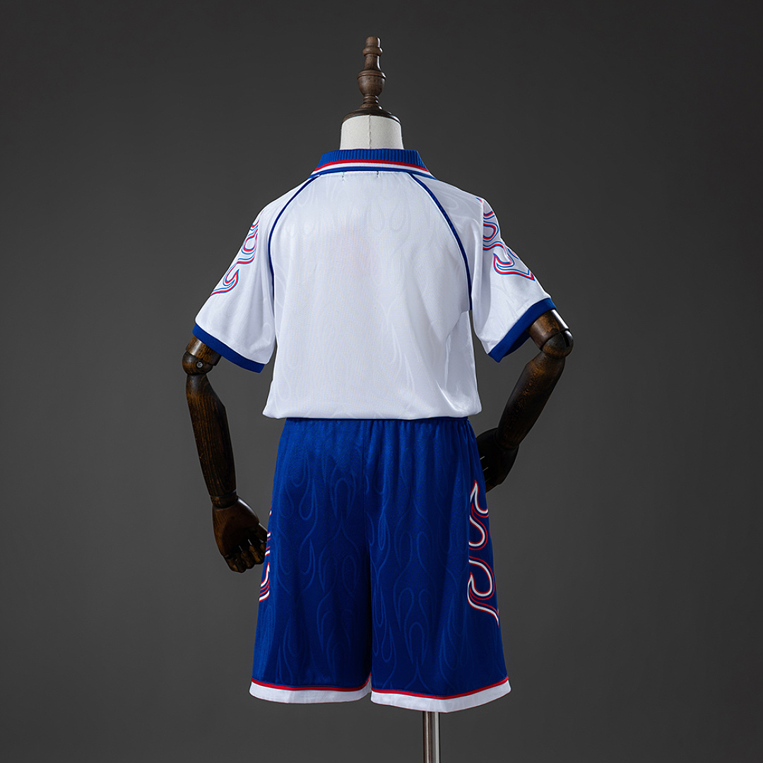 Japan 1998 Away Retro Kids Kit Jersey SIZE 16-28 2