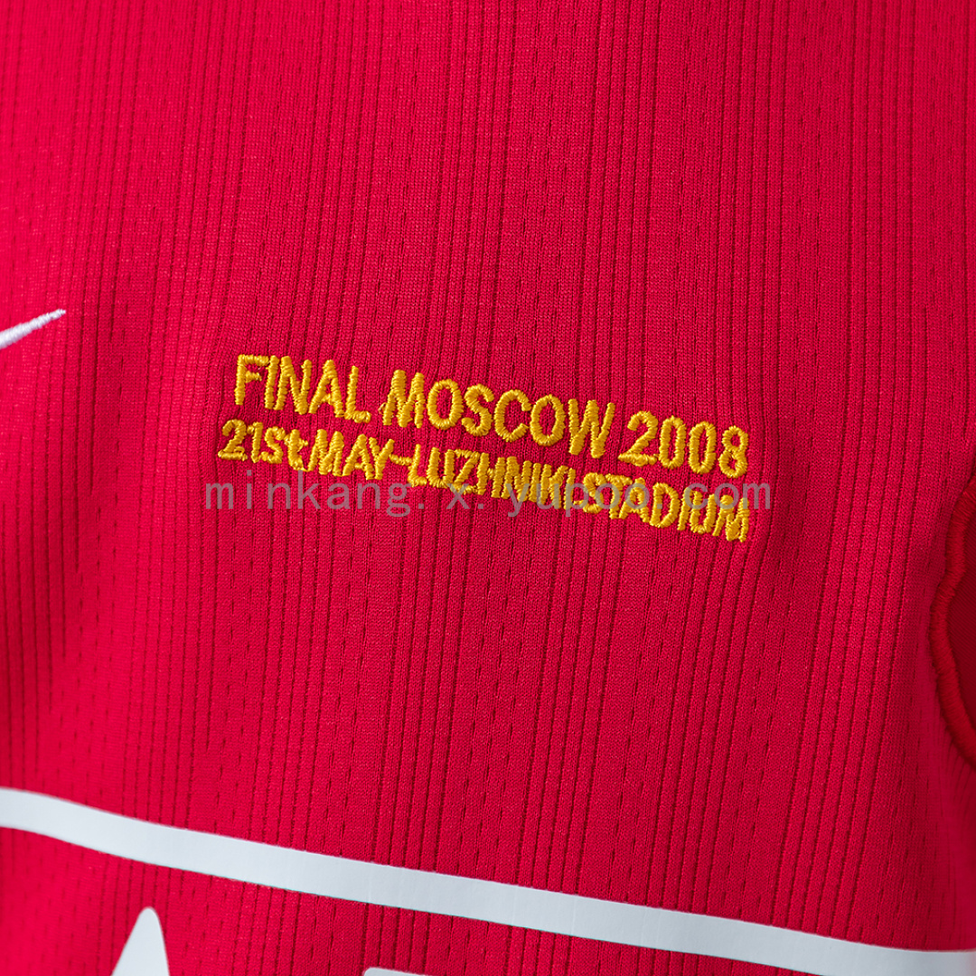 M-U 07/08 Home Retro Kids Kit Jersey Size 16-28 9