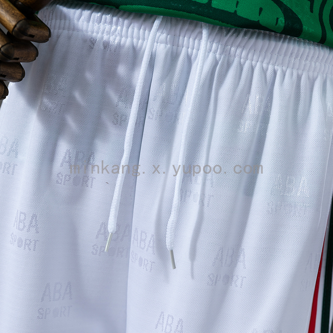 Mexico 1998 Home Retro Kids Kit Jersey Size 16-28 5