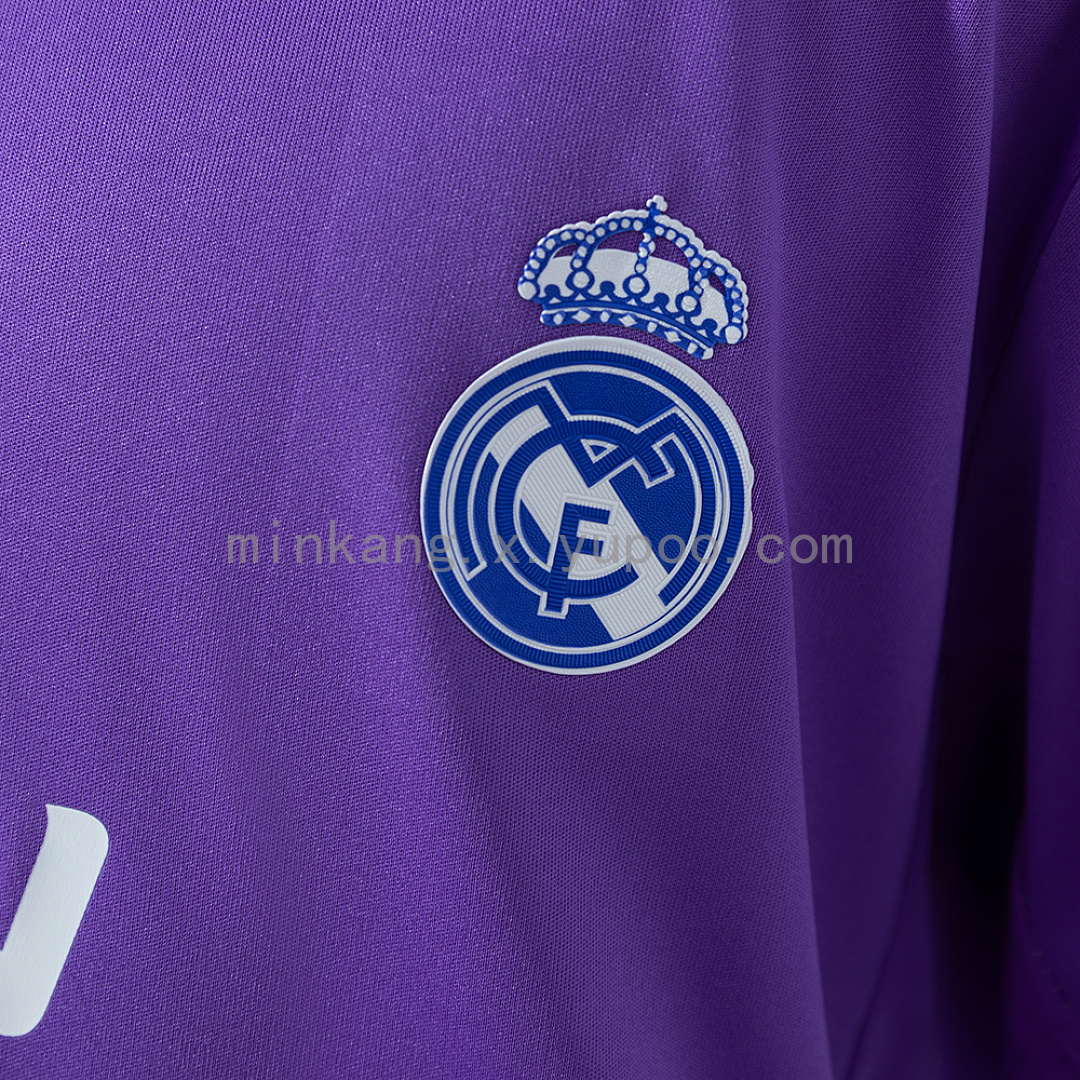 Real Madrid 16/17 Away Retro Kids Kit Jersey Size 16-28 8