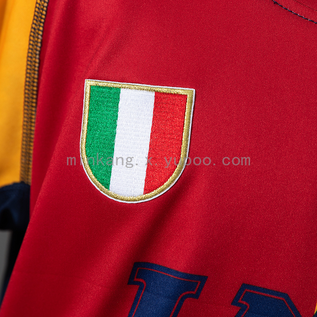 Roma 00/01 Champion Edition Retro Kids Kit Jersey SIZE 16-28 7
