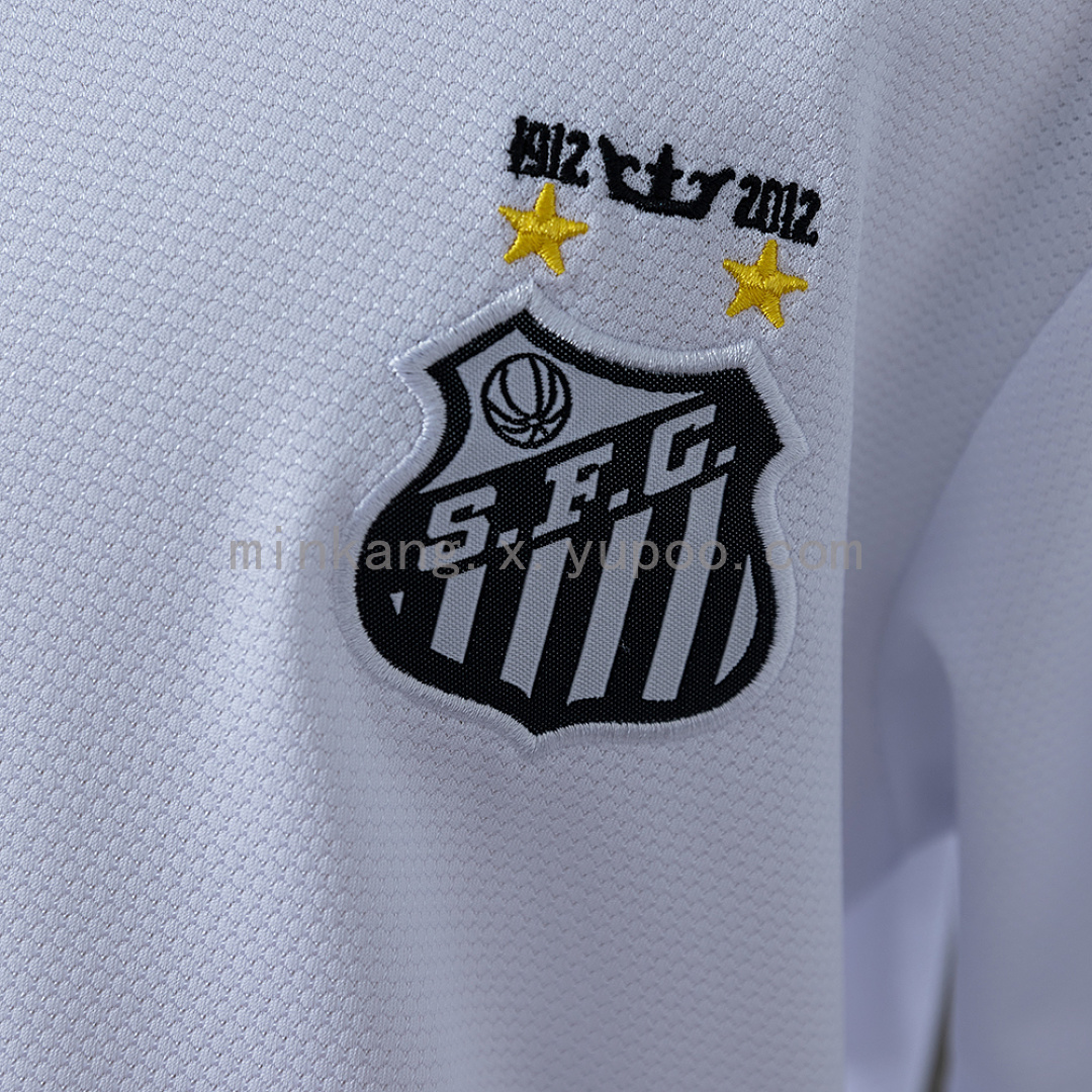 Santos 12/13 Home Retro Kids Kit Jersey Size 16-28 8