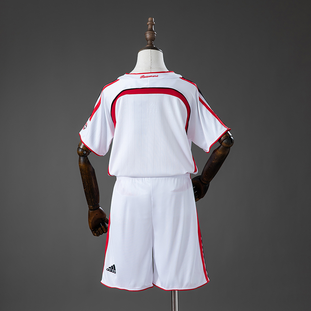 AC Milan 06/07 Away Retro Kids Kit Jersey Size 16-28 2