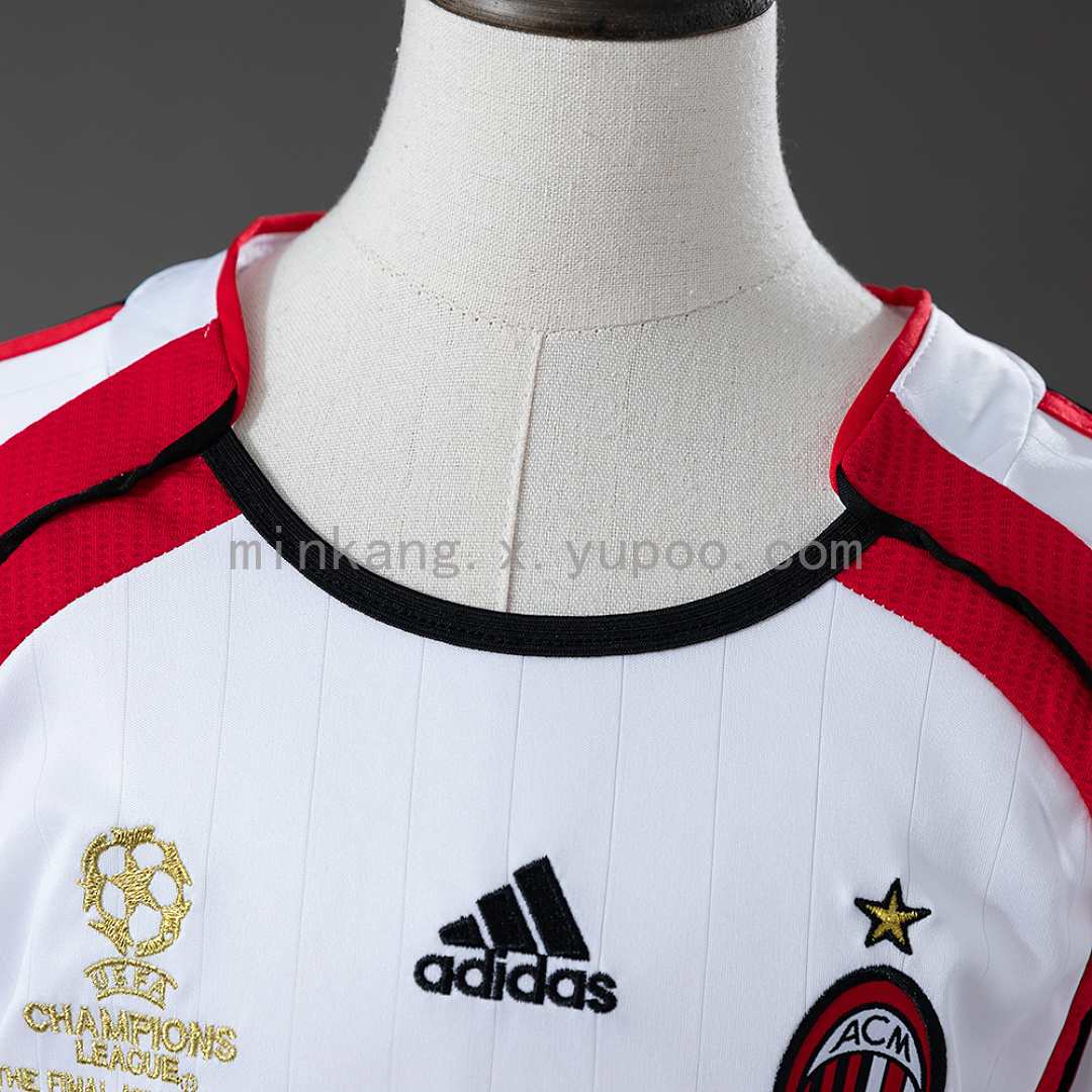 AC Milan 06/07 Away Retro Kids Kit Jersey Size 16-28 12
