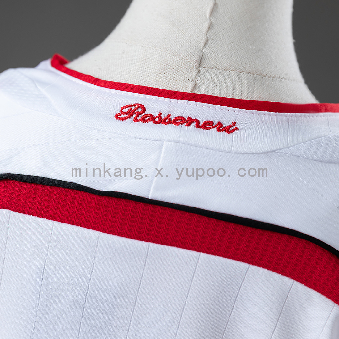 AC Milan 06/07 Away Retro Kids Kit Jersey Size 16-28 4