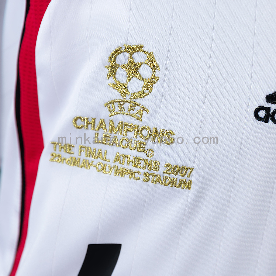 AC Milan 06/07 Away Retro Kids Kit Jersey Size 16-28 8