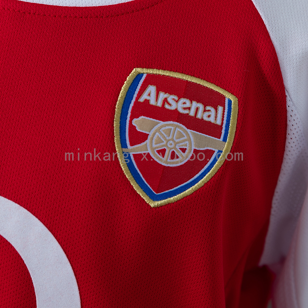 Arsenal 02/04 Home Retro Kids Kit Jersey Size 16-28 8