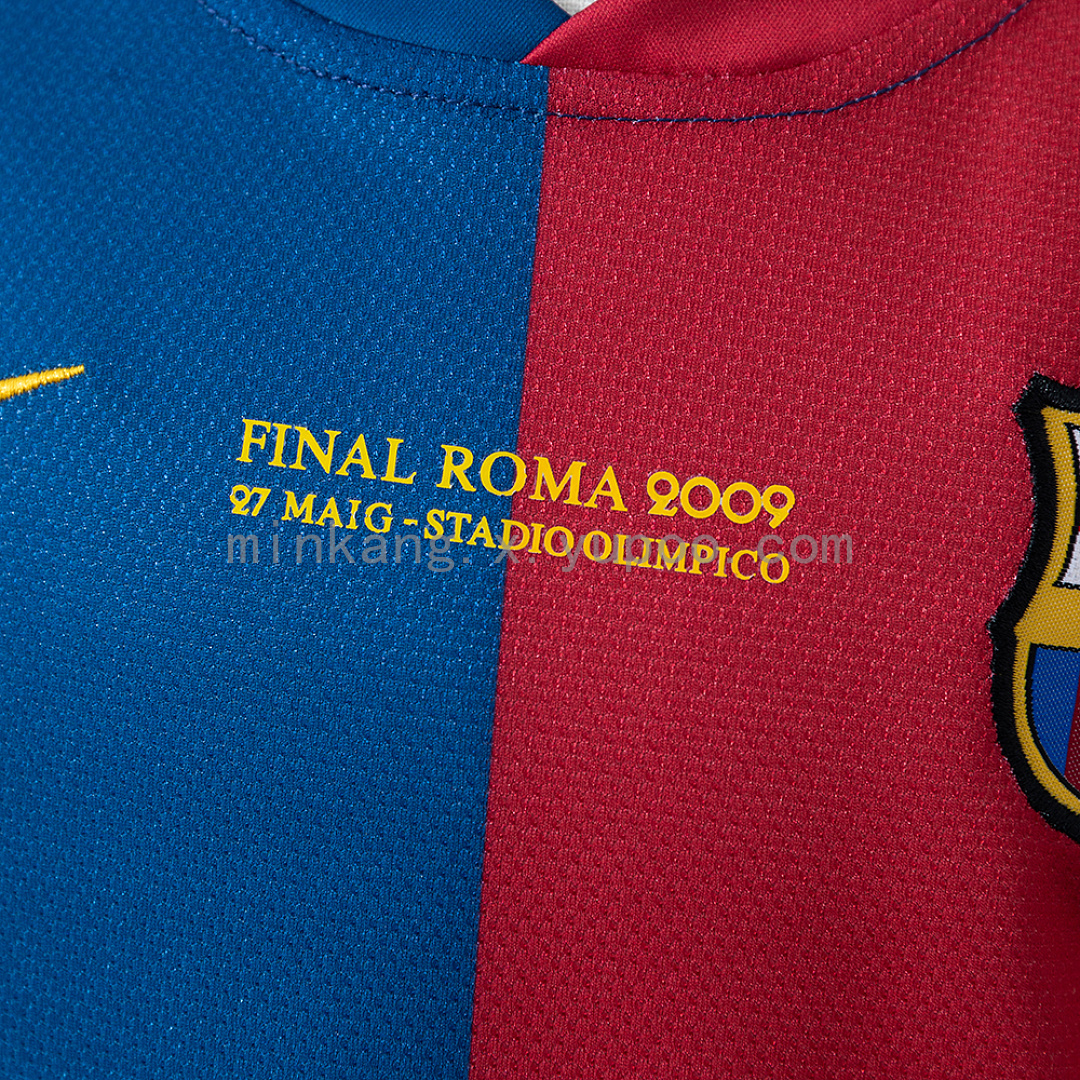 Barcelona 08/09 Home Retro Kids Kit Jersey Size 16-28 9