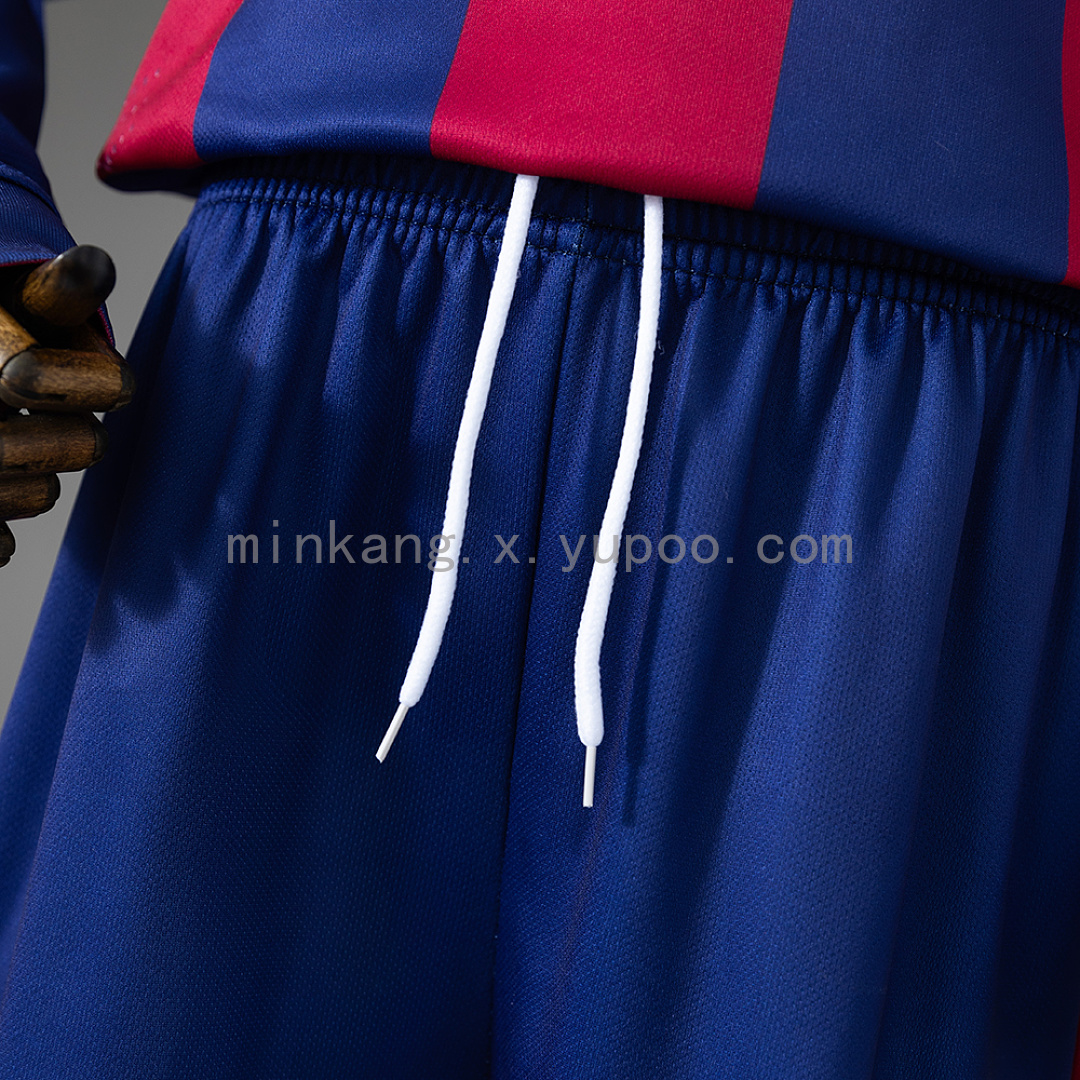 Barcelona 14/15 Home Retro Long-Sleeve Kids Kit Jersey Size 16-28 7