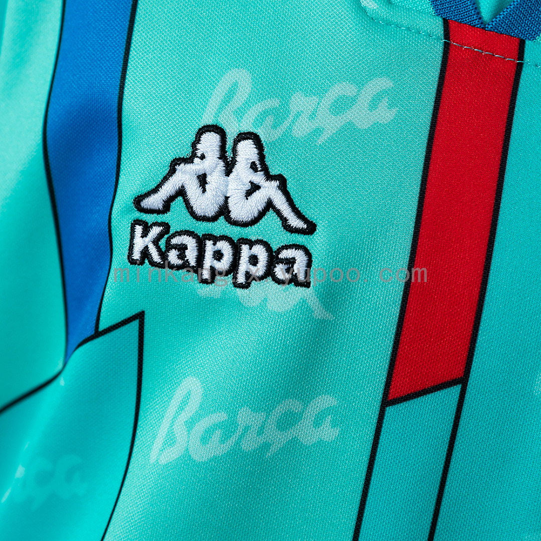 Barcelona 96/97 Away Retro Kids Kit Jersey Size 16-28 7