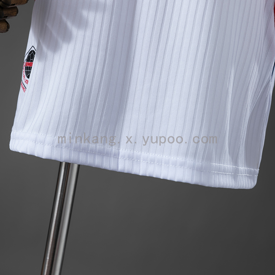 England 1998 Home Retro Long-Sleeved Kids Kit Jersey Size 16-28 11