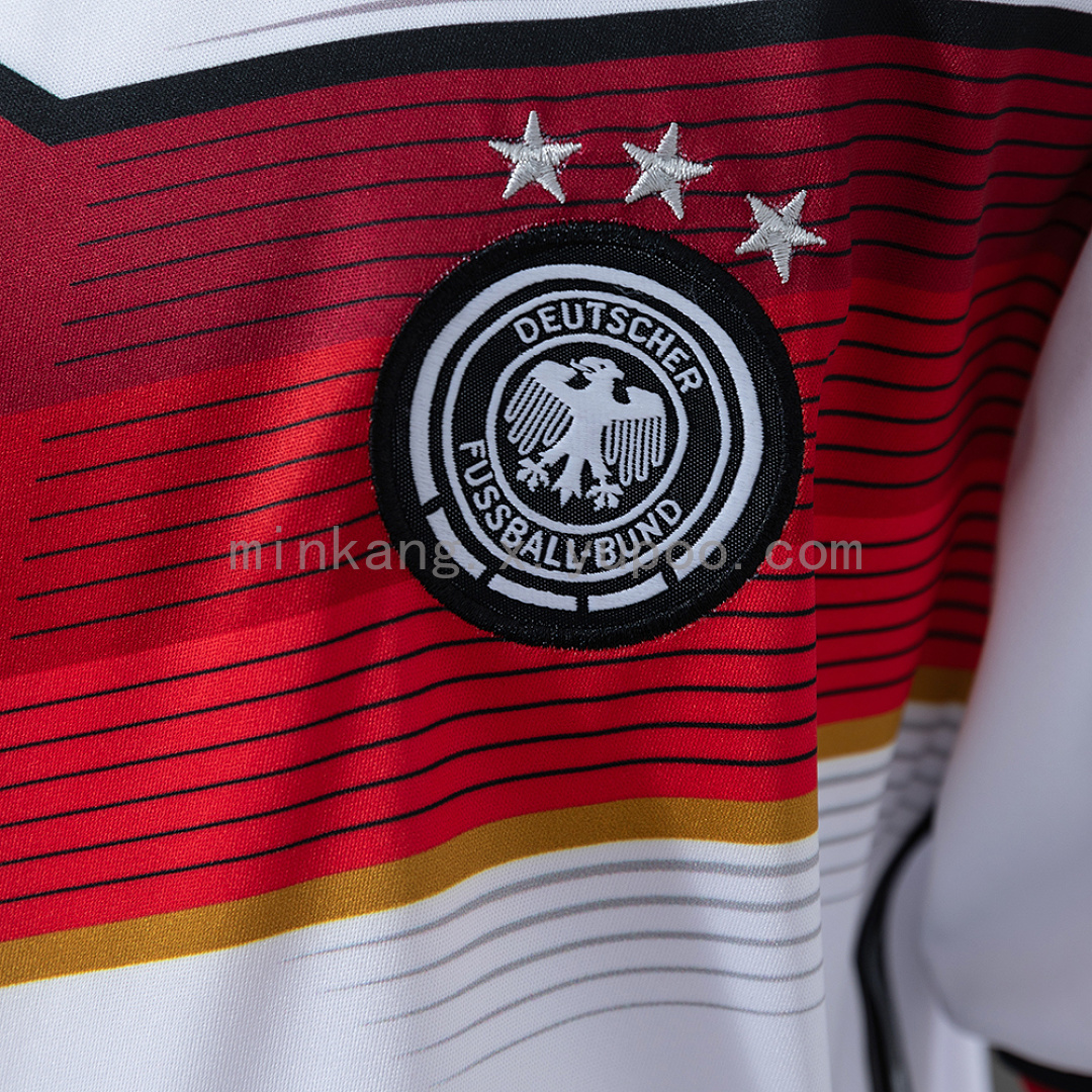 Germany 2014 Home Retro Kids Kit Jersey Size 16-28 9