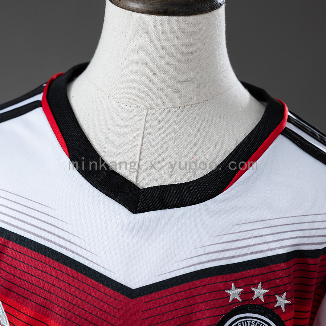 Germany 2014 Home Retro Kids Kit Jersey Size 16-28 10
