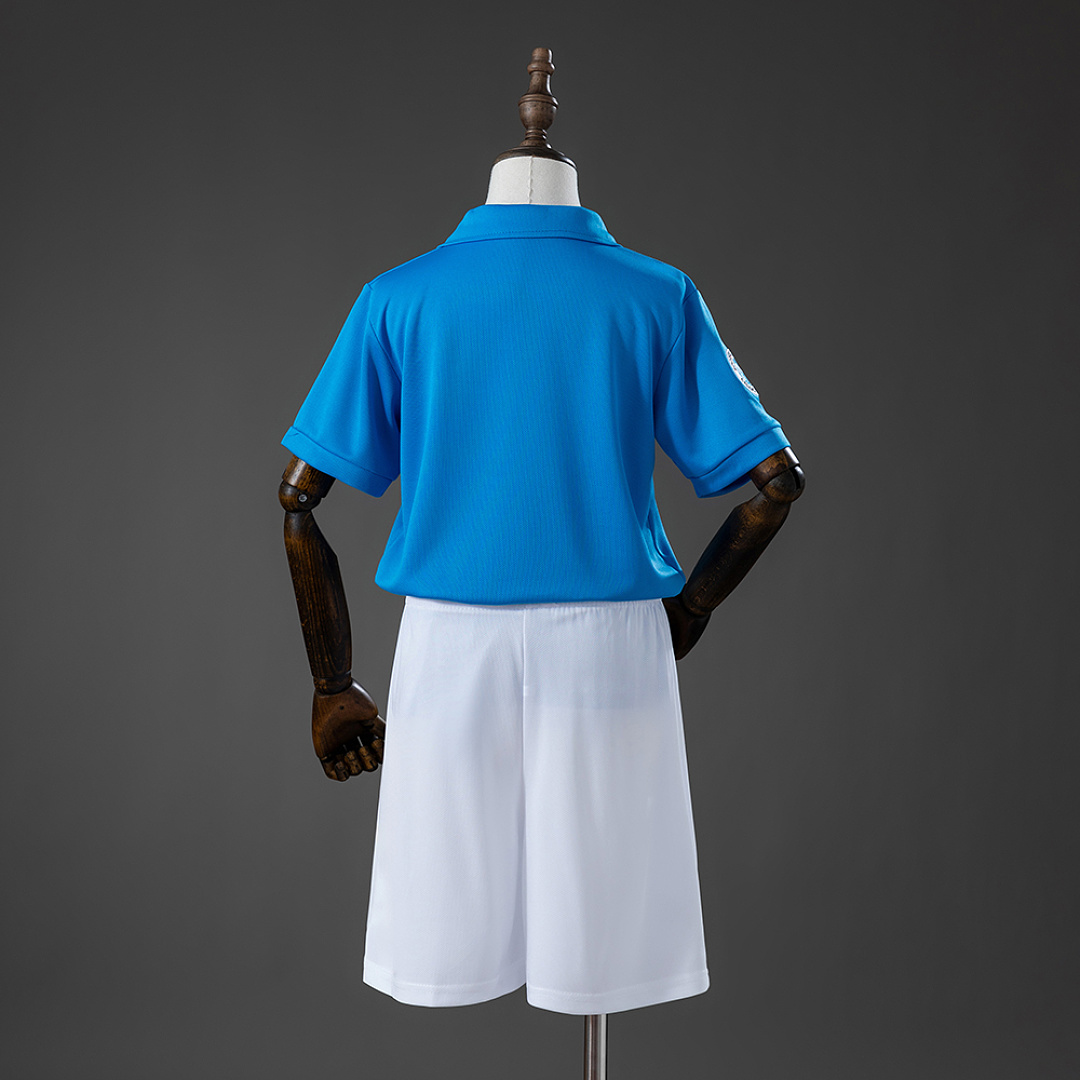 Napoli 87/88 Home Retro Kids Kit Jersey Size 16-28 2