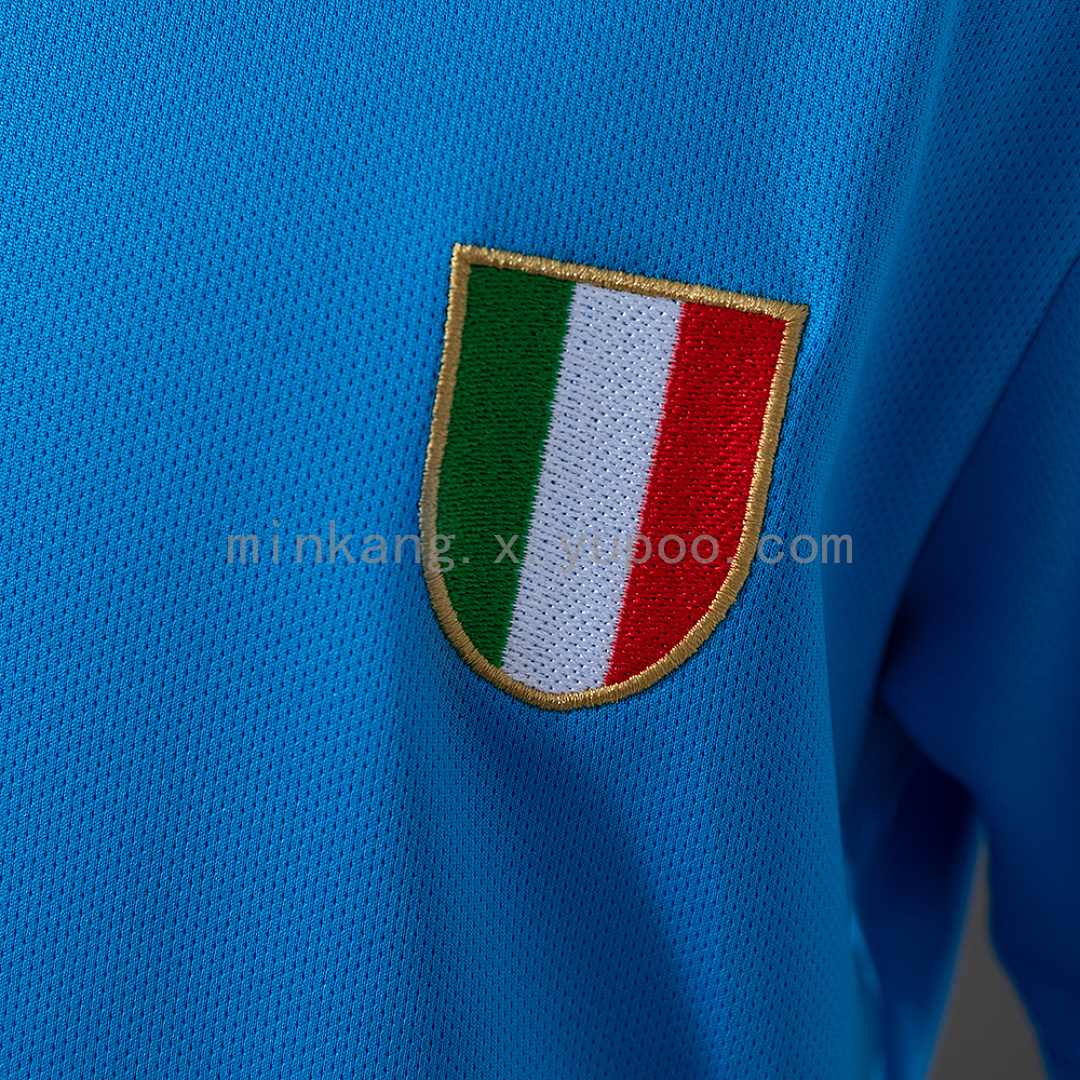 Napoli 87/88 Home Retro Kids Kit Jersey Size 16-28 8