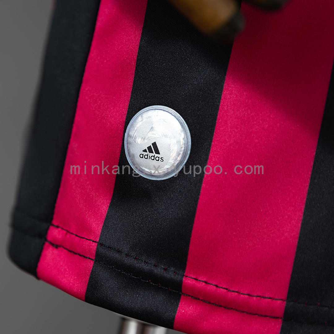 AC Milan 09/10 Home Retro Long Sleeve Kids Kit Jersey SIZE 16-28 12