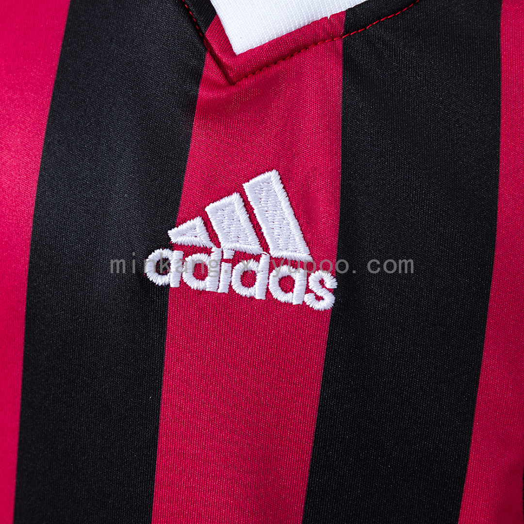 AC Milan 09/10 Home Retro Long Sleeve Kids Kit Jersey SIZE 16-28 9