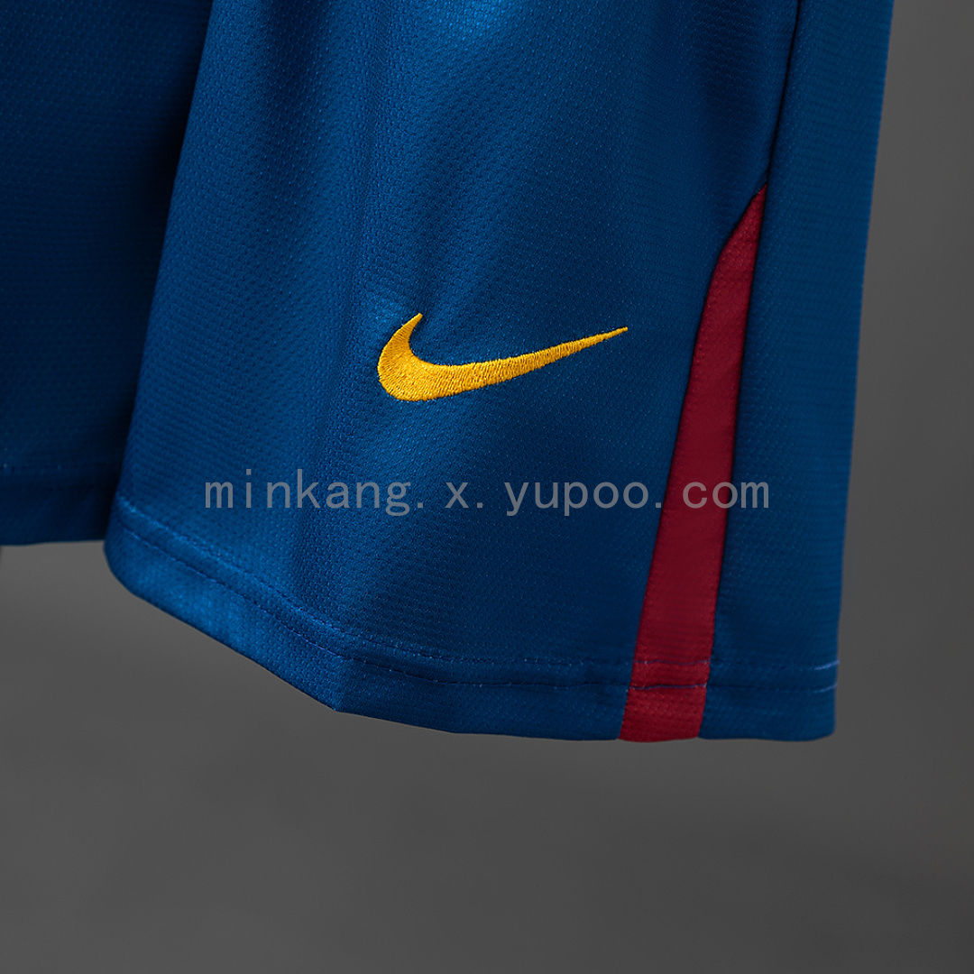 Barcelona 08/09 Home Retro Long Sleeve Kids Kit Jersey SIZE 16-28 4