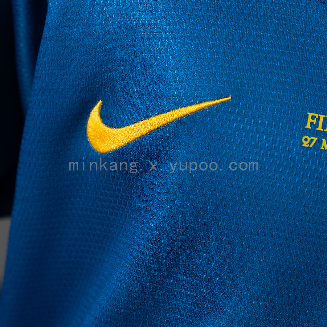 Barcelona 08/09 Home Retro Long Sleeve Kids Kit Jersey SIZE 16-28 7