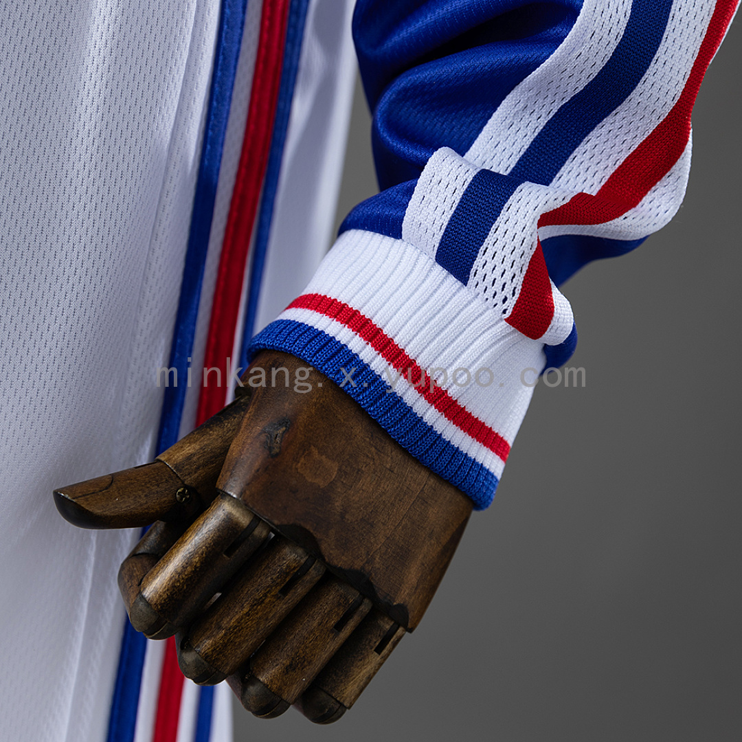 France 1998 Home Retro Long Sleeve Kids Kit Jersey Size 16-28 5