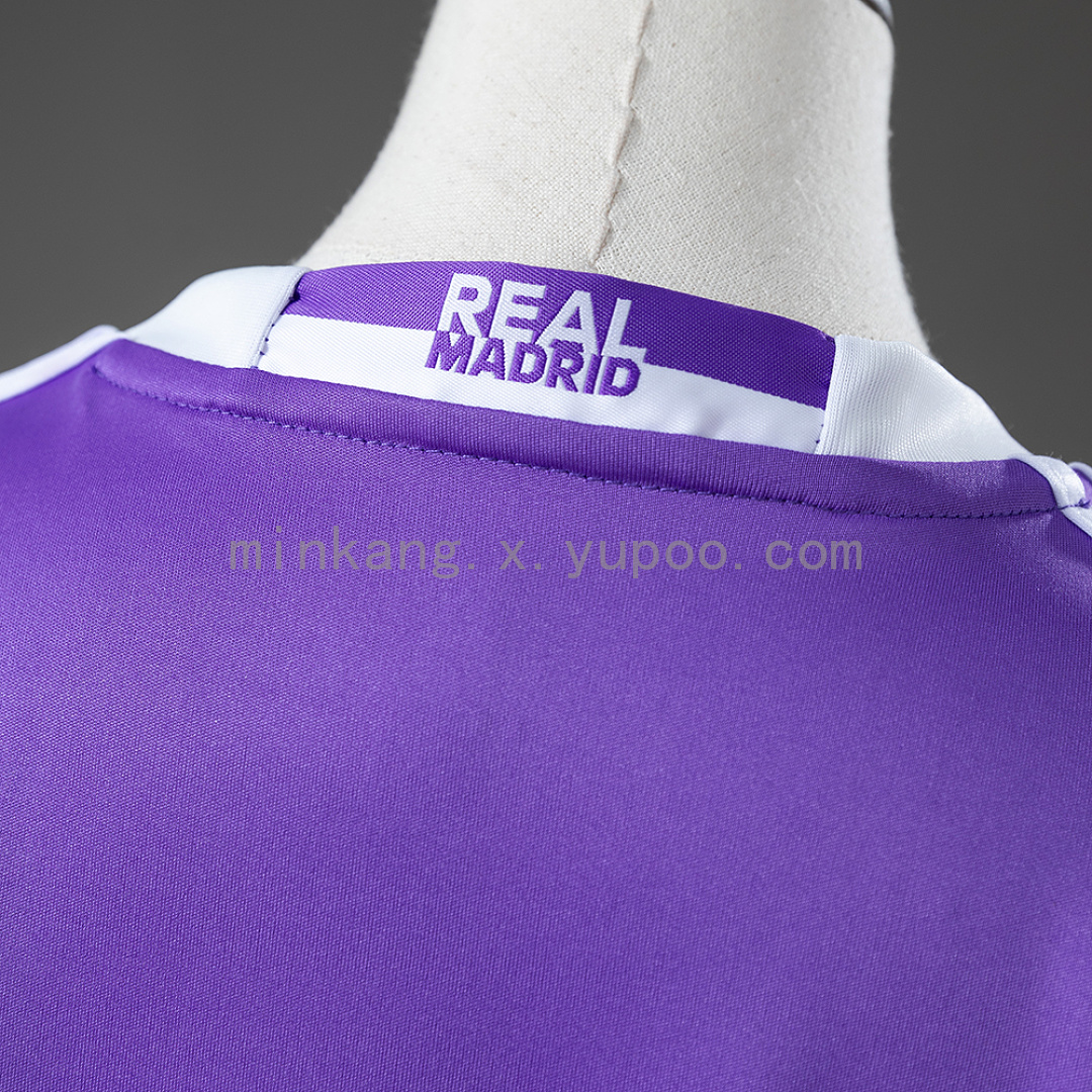 Real Madrid 16/17 Away Retro Long Sleeve Kids Kit Jersey SIZE 16-28 4