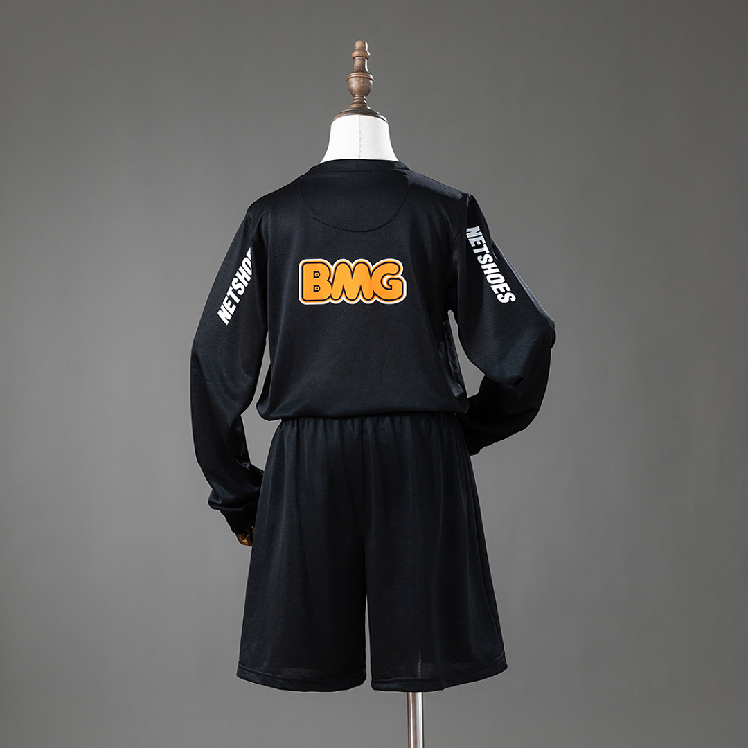 Santos 12/13 Away Retro Long Sleeve Kids Kit Jersey Size 16-28 2