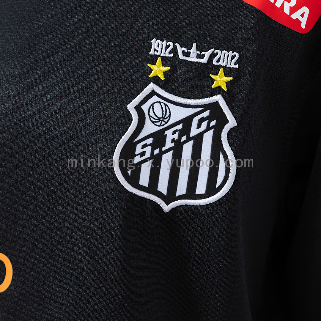 Santos 12/13 Away Retro Long Sleeve Kids Kit Jersey Size 16-28 8