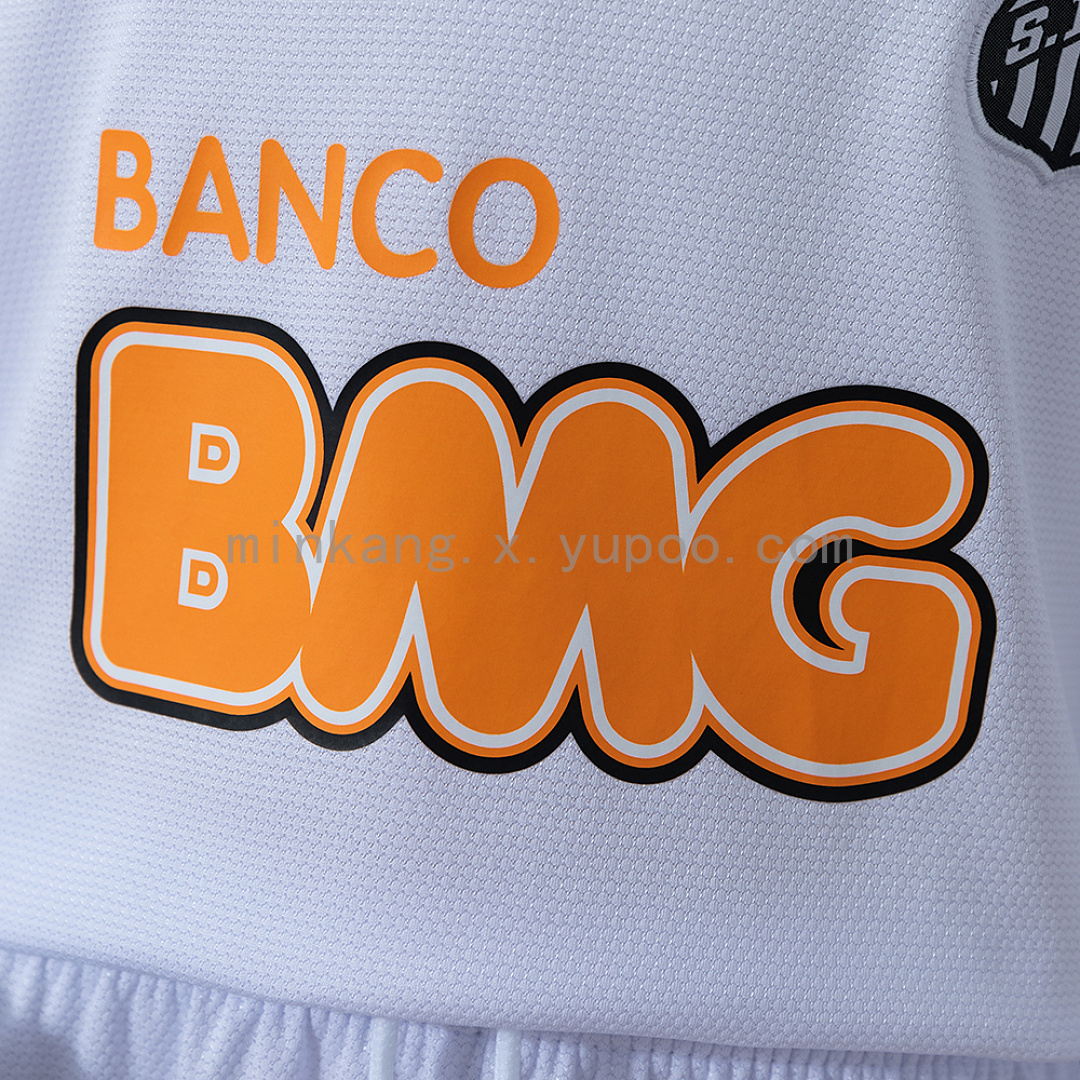 Santos 12/13 Home Retro Long Sleeve Kids Kit Jersey Size 16-28 9