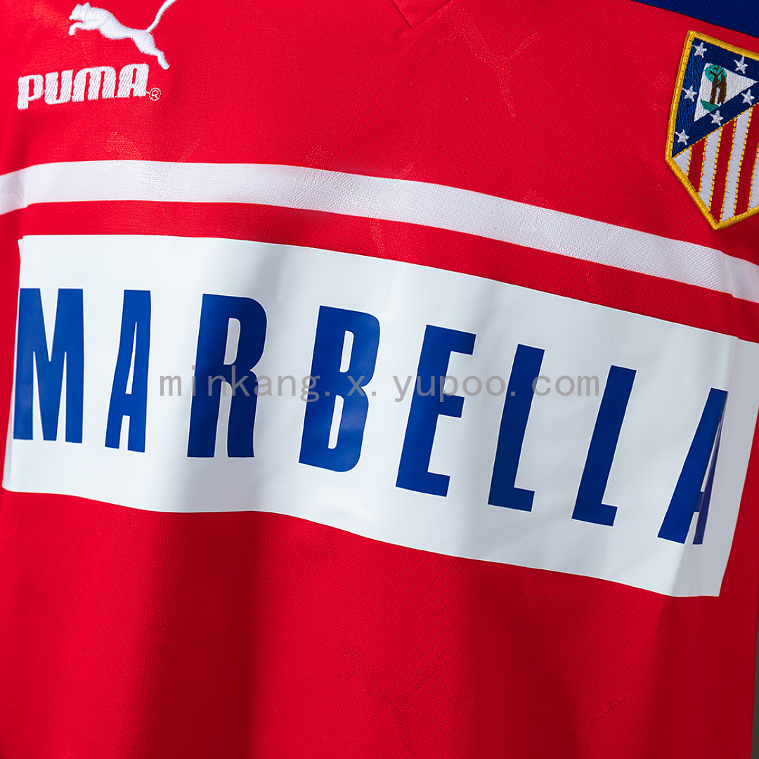 Atletico Madrid 90/93 Away Retro Jersey S-4XL 7